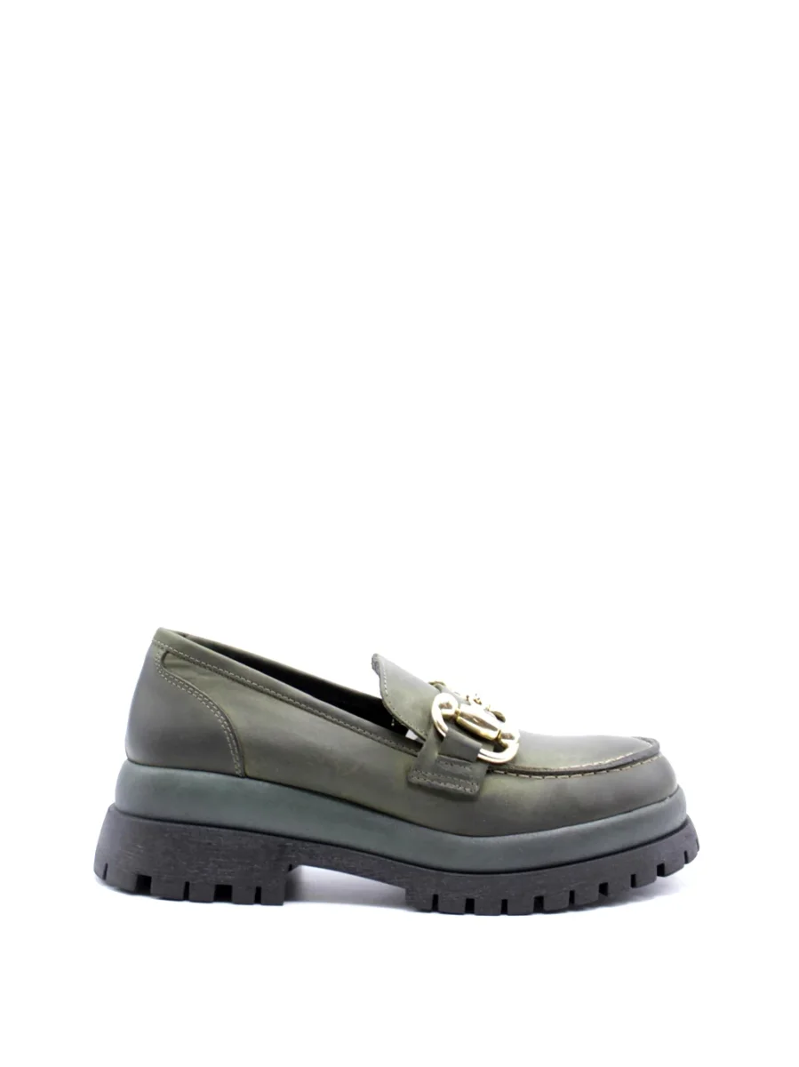 HILYA Mocassini platform Donna - Verde modello CV80 - immagine 2