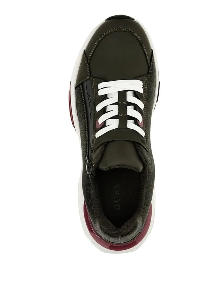 GUESS Sneakers Uomo - Verde modello FMFVALELE12 - immagine 5
