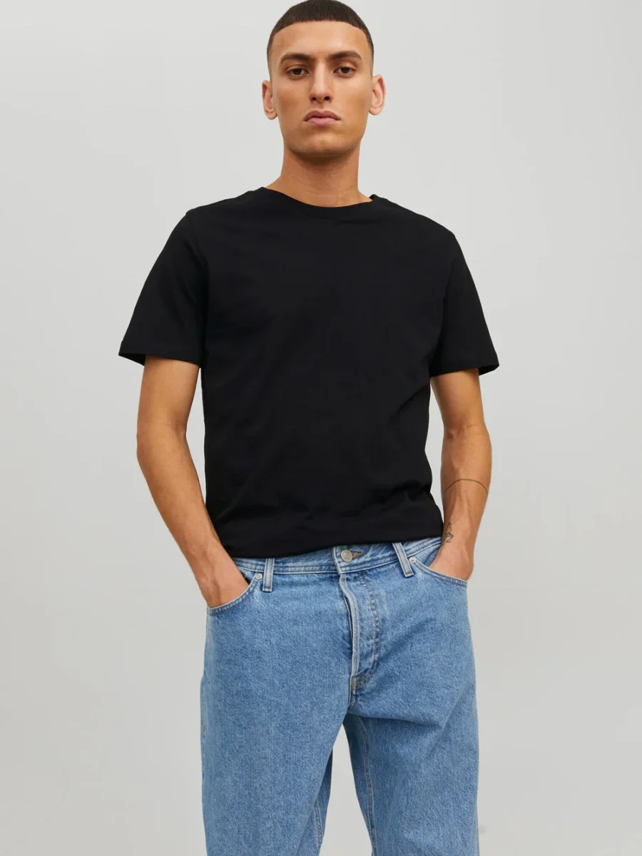 JACK&JONES T-shirt Uomo - Nero modello 12156101 - immagine 3