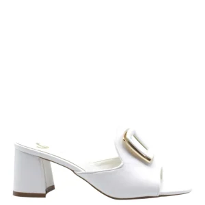GOLD&GOLD Sandali con tacco Donna - Bianco modello GP772