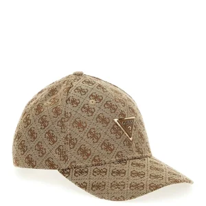 GUESS Cappello logato Donna - Beige modello AW5368POL01